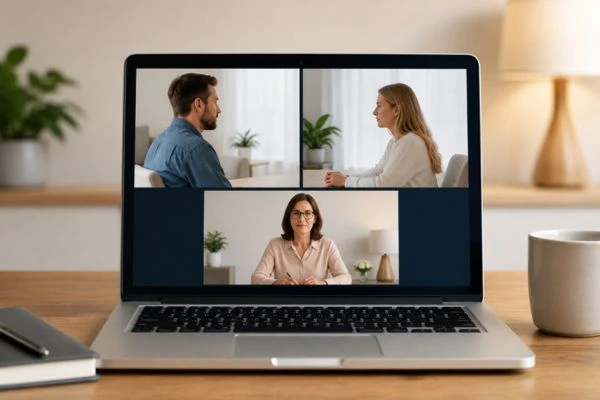 Image of online shuttle mediation Dorset